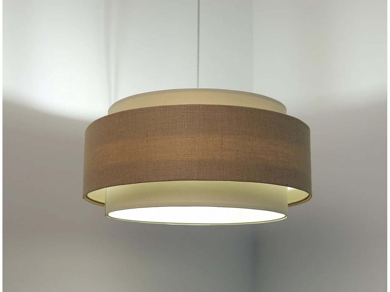 Suspension Doblo BOHO Creme Ø50cm