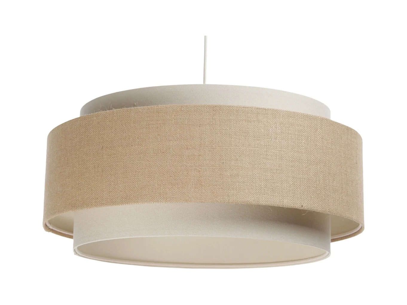 Hängeleuchte Doblo BOHO Creme Ø50cm