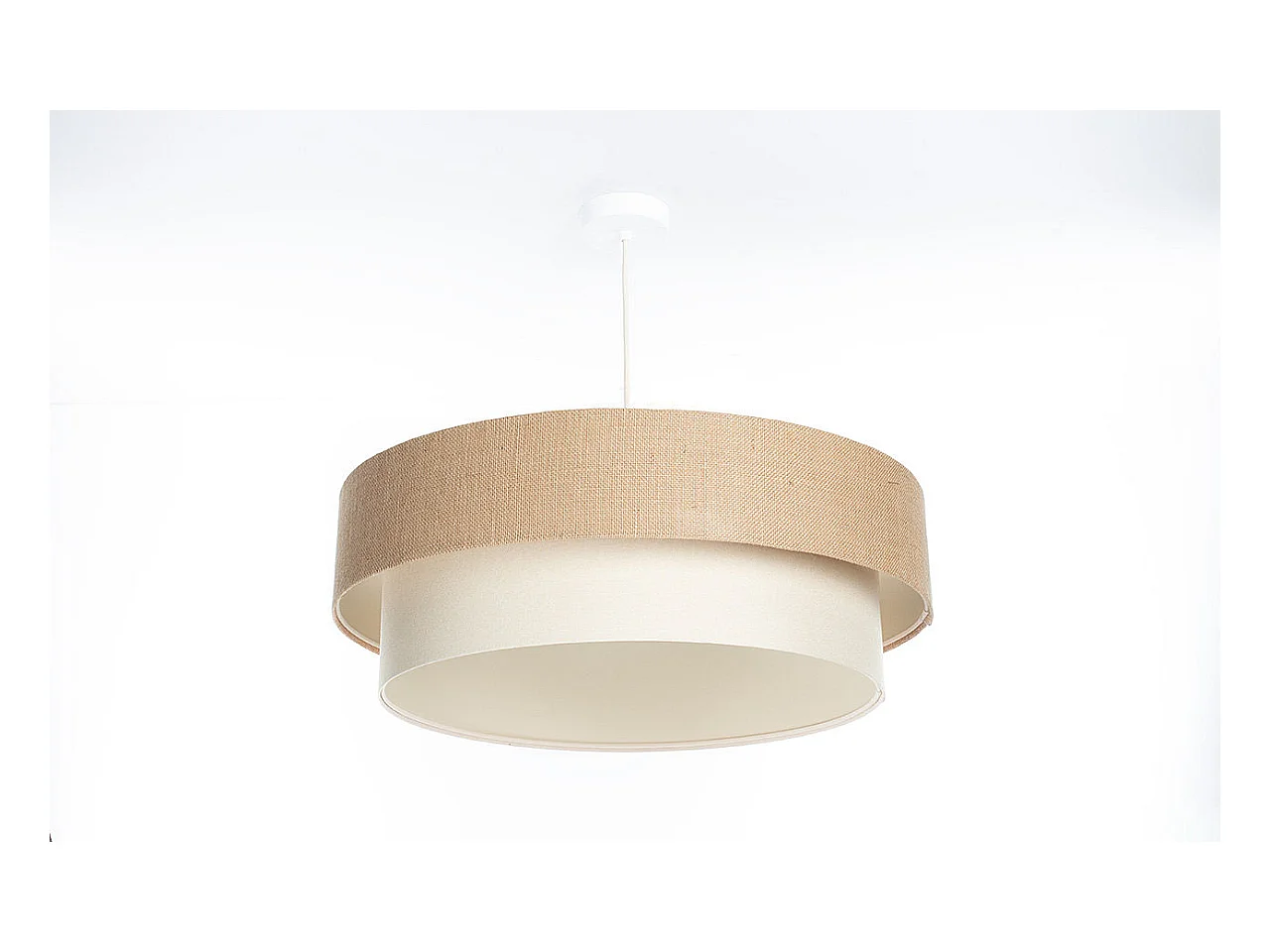 Suspension Duo Boho Beige Ø60cm