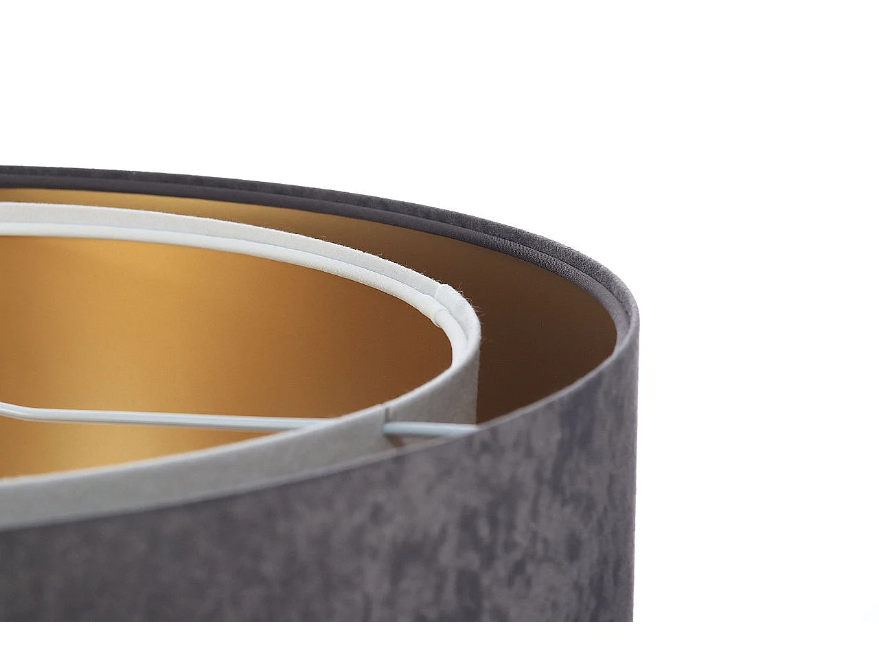 Suspension Galaxy Velour 50 cm Gris