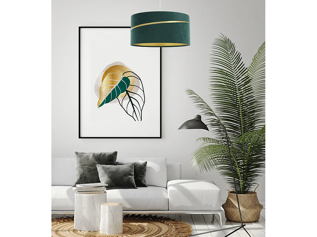 Suspension Swing doré Ø40cm