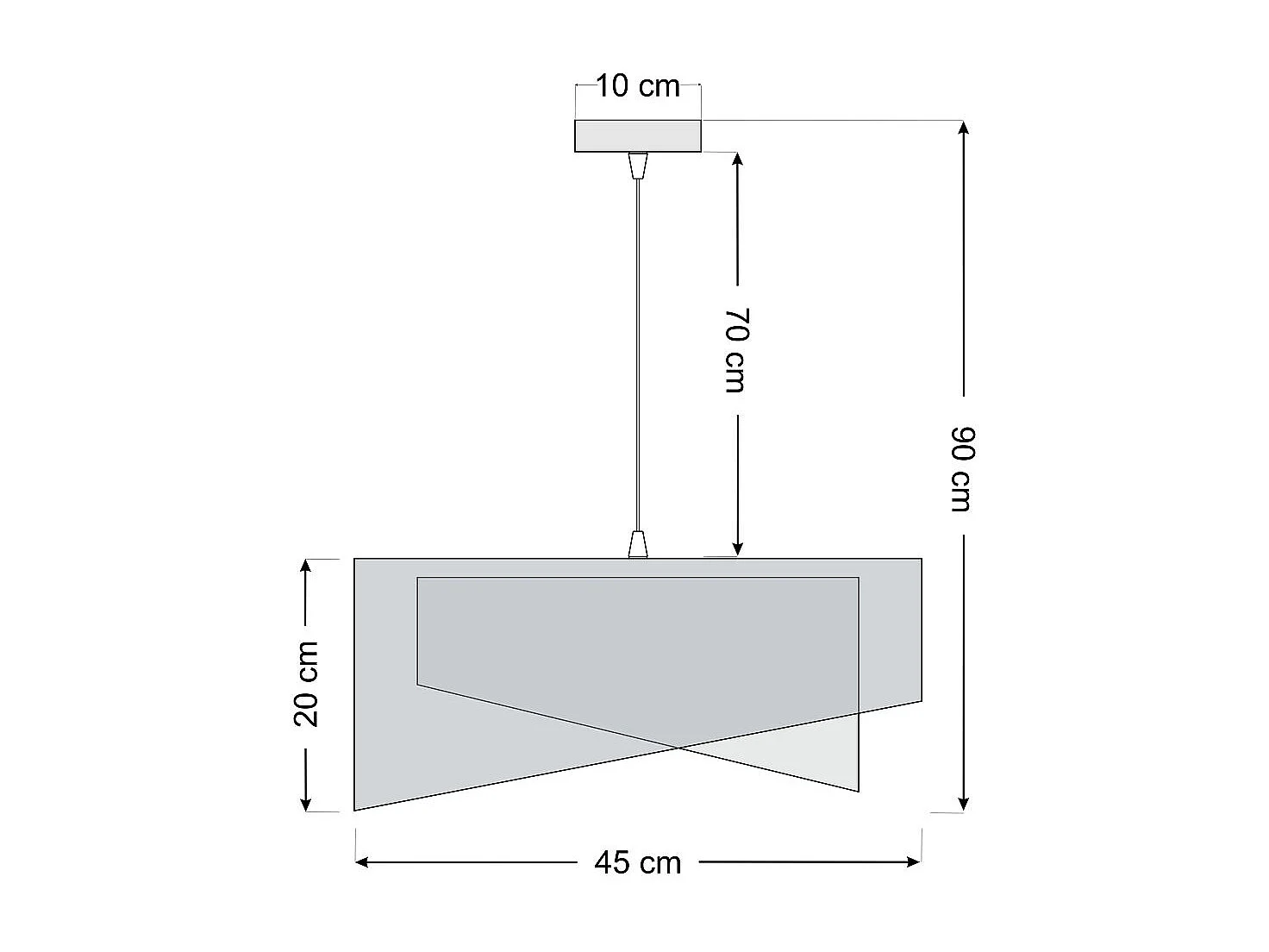 Suspension Galaxy Auric