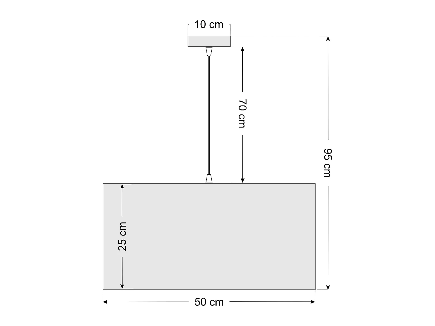 Suspension Classic Jasmin