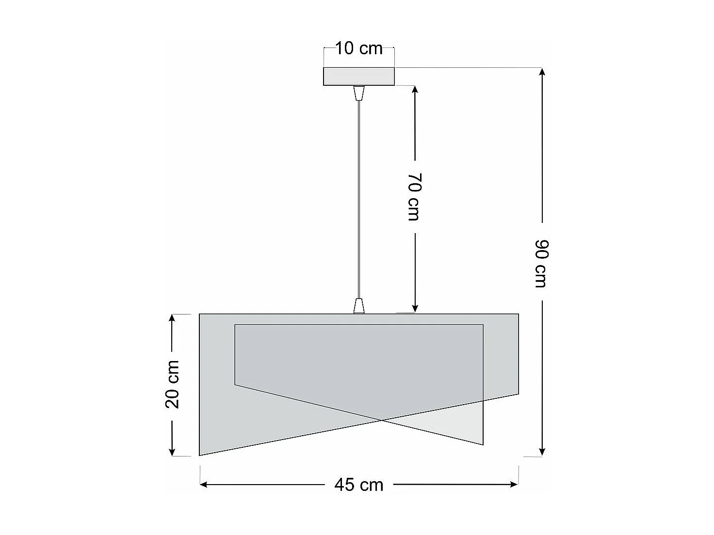 Suspension Galaxy Auric