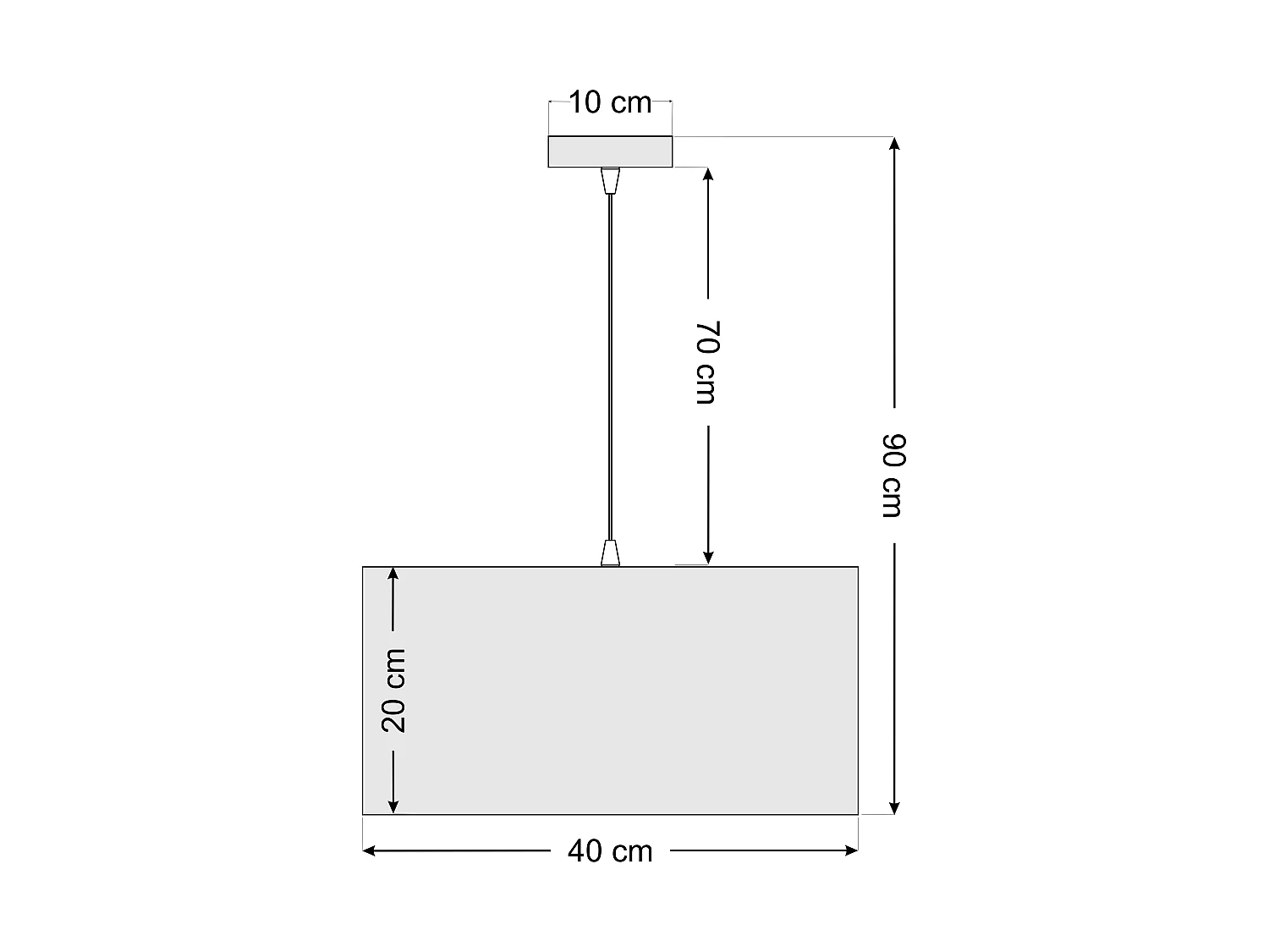 Suspension Swing doré Ø40cm