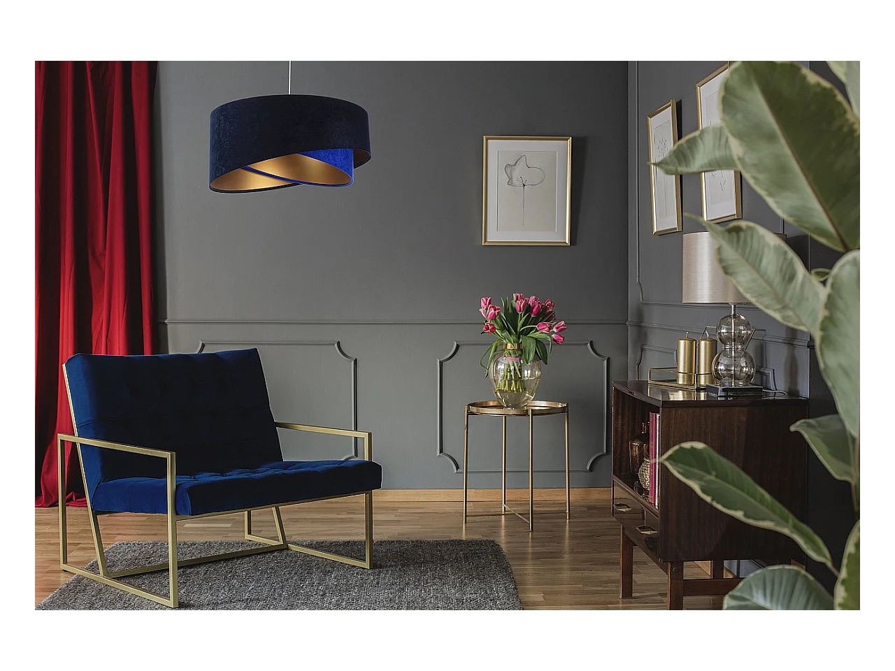 Hängeleuchte Galaxy Velour 50 cm