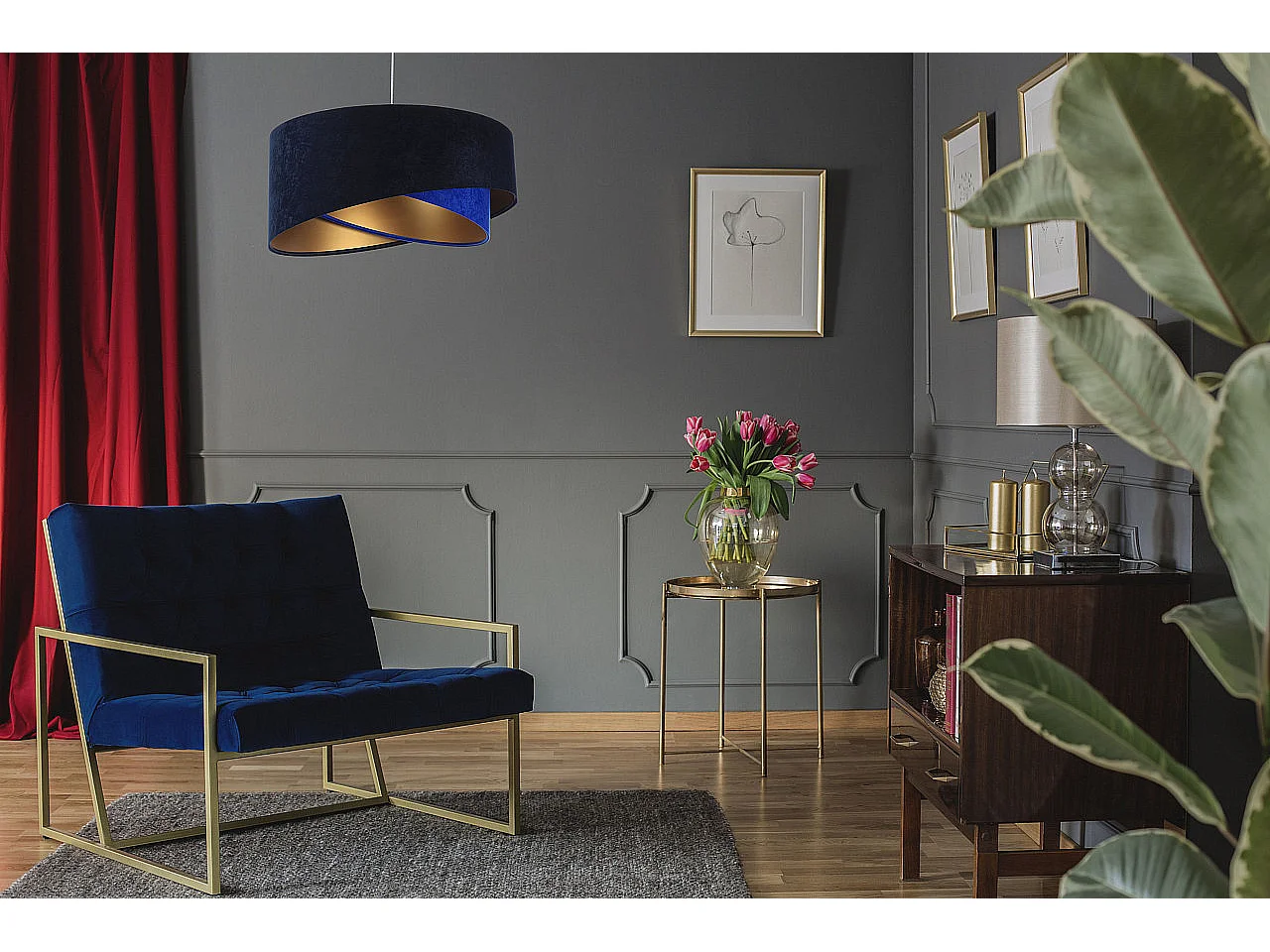 Hängeleuchte Galaxy Velour 50 cm