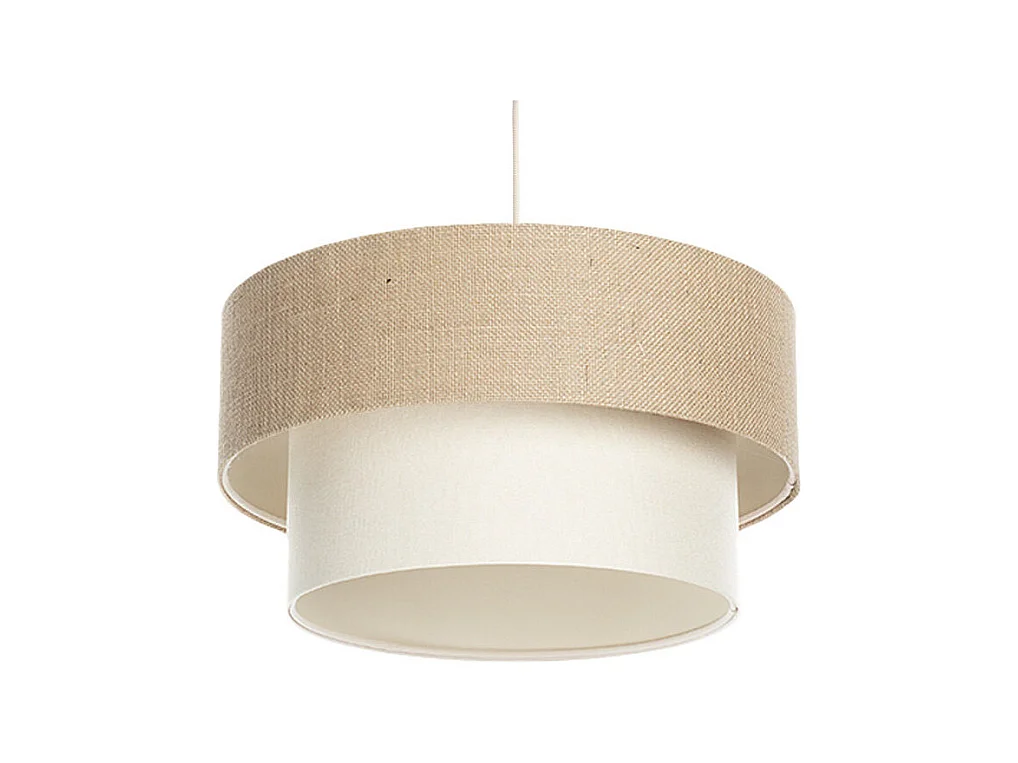 Suspension Duo Boho Beige Ø40cm