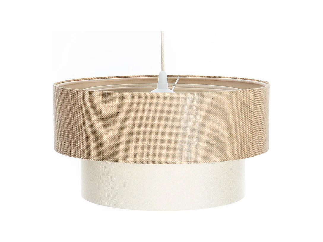 Suspension Duo Boho Beige Ø40cm