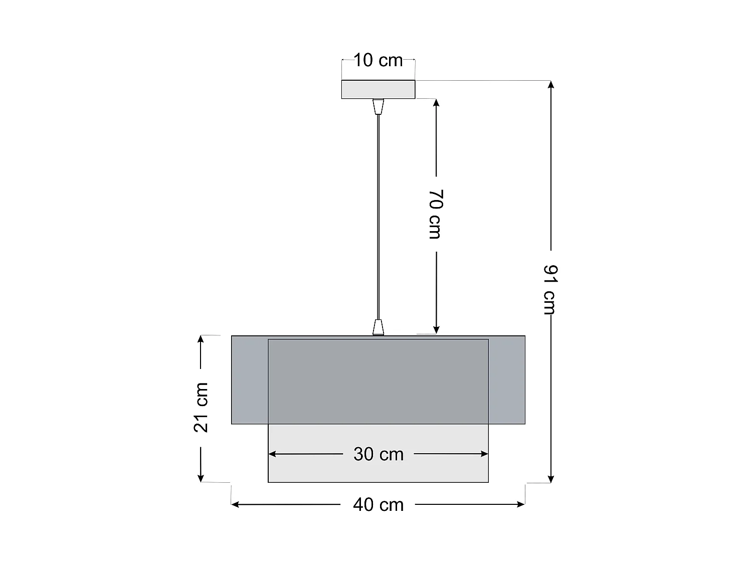 Suspension Duo Boho Beige Ø40cm