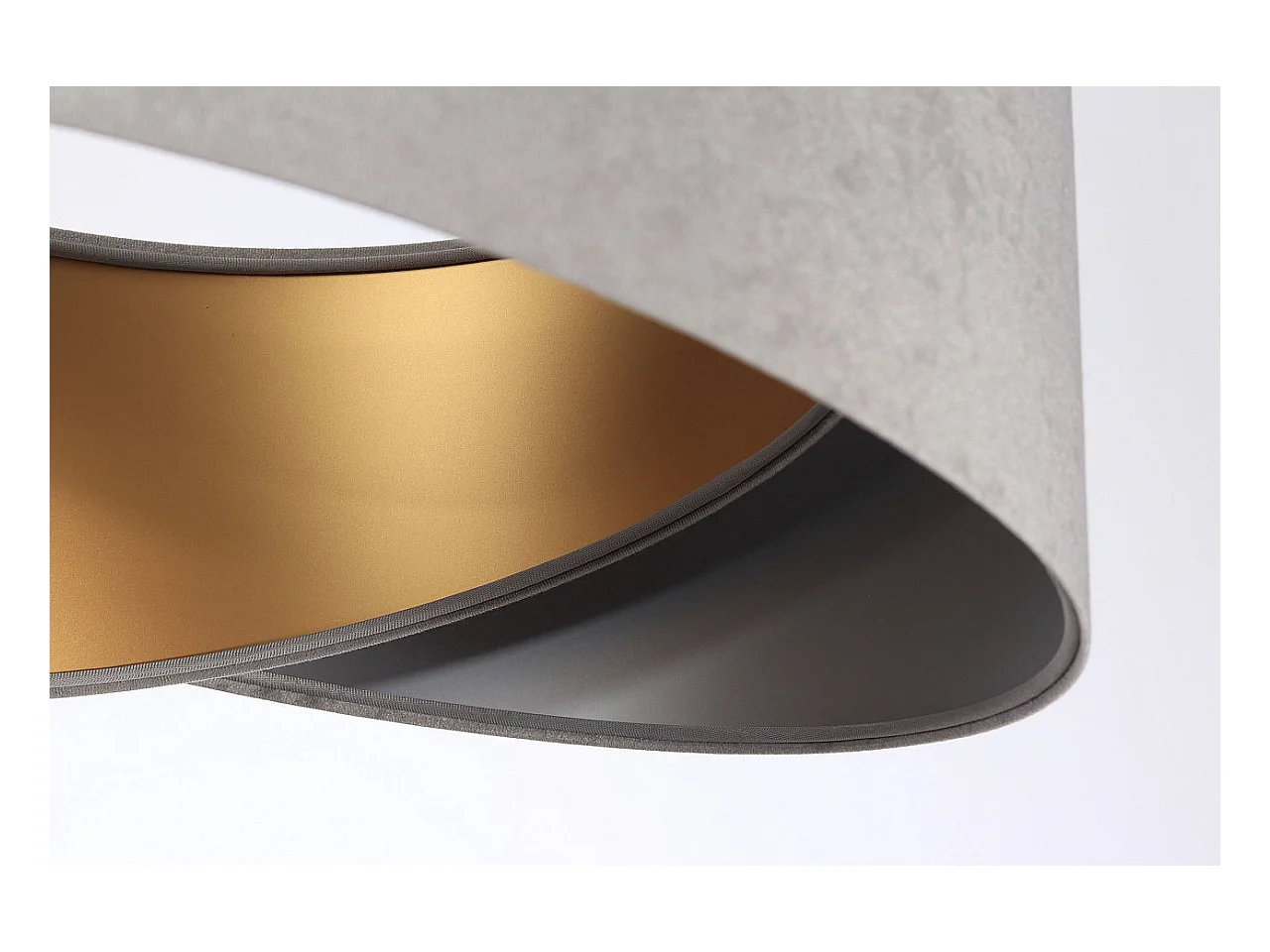 Hängeleuchte Galaxy Velour 50 cm Grau