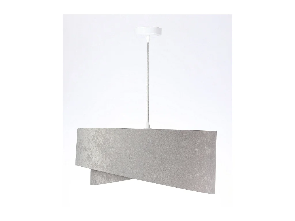 Hängeleuchte Galaxy Velour 50 cm Grau