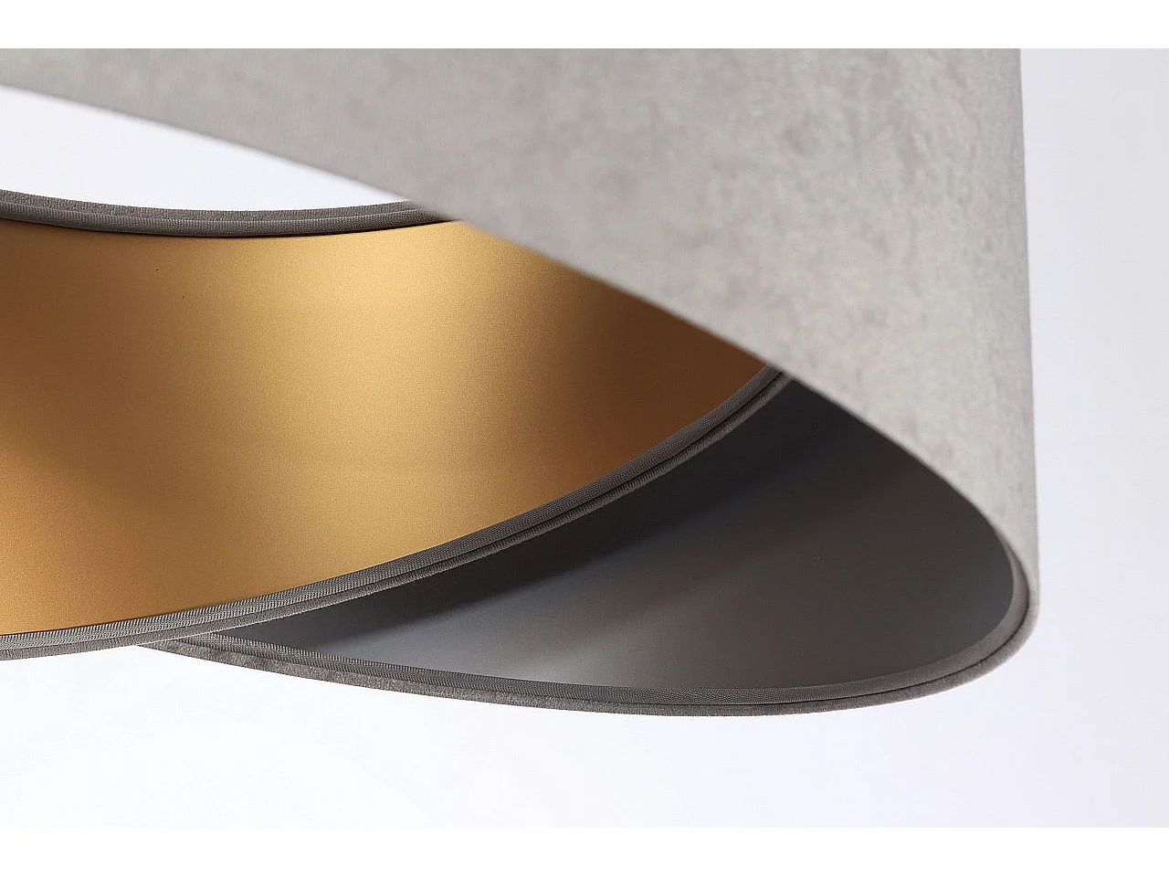 Suspension Galaxy Velour 50 cm Gris