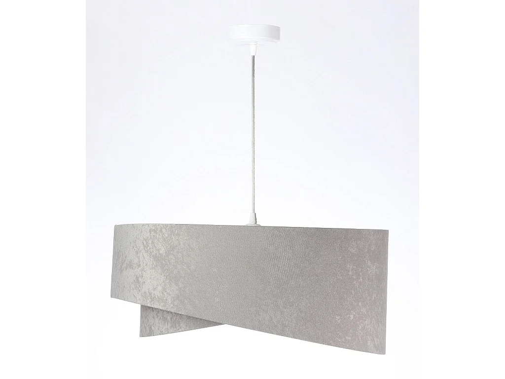 Suspension Galaxy Velour 50 cm Gris