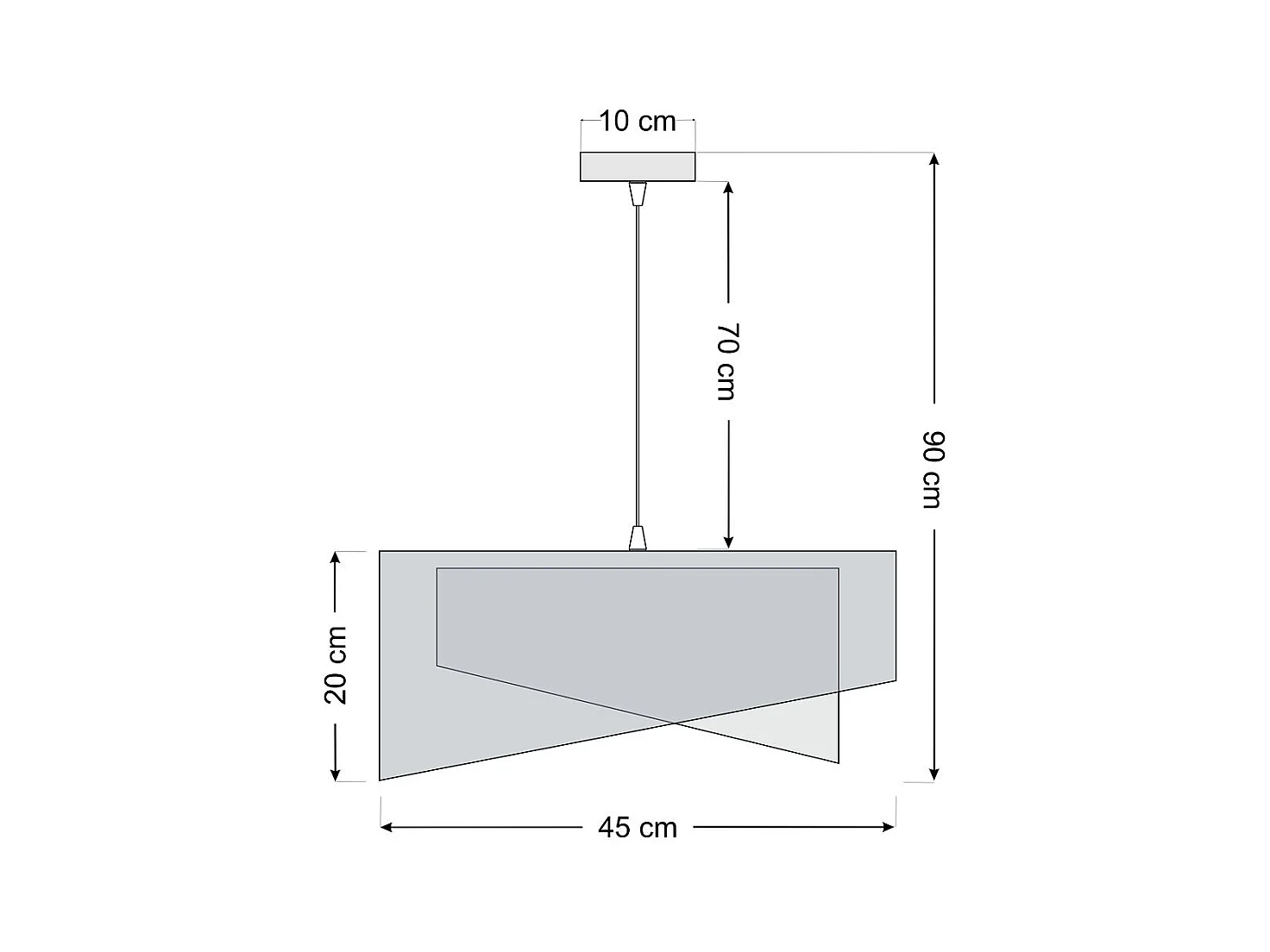 Suspension Galaxy Auric