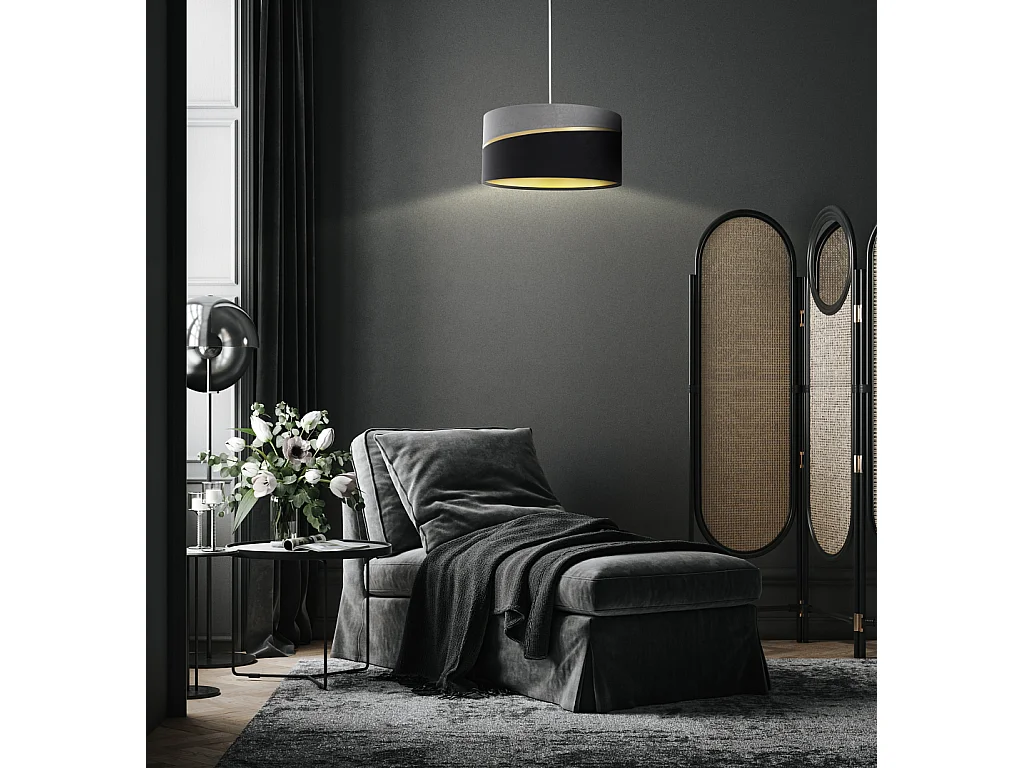 Suspension Swing doré Ø40cm