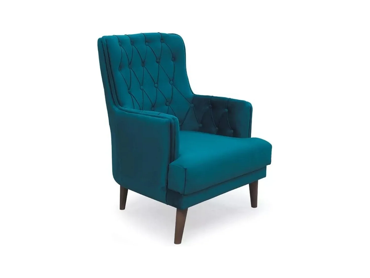 Poltroncina Charleston/Tessuto/verde