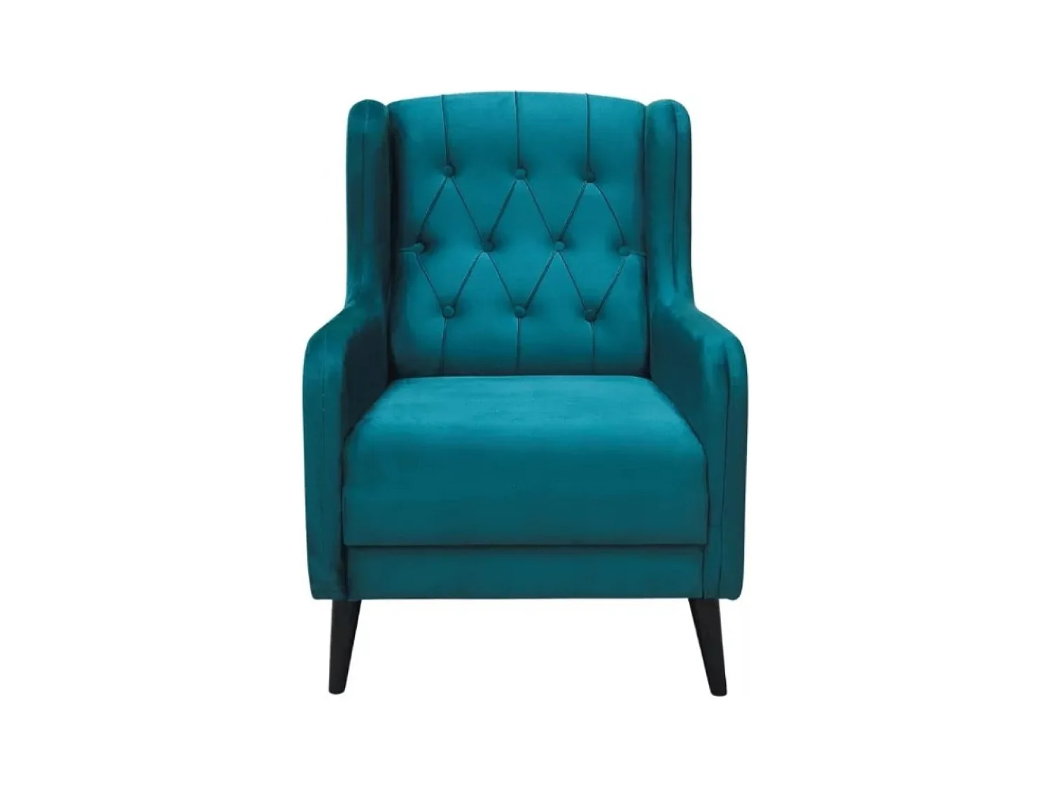 Poltroncina Charleston/Tessuto/verde