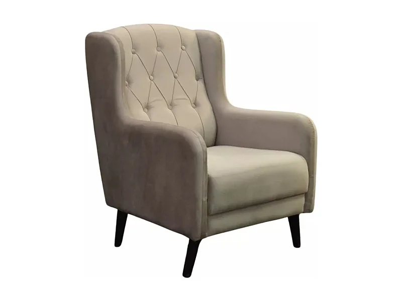 Sessel Charleston/Stoffbezug/Beige