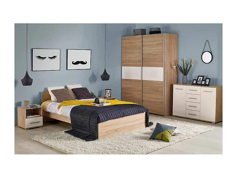 Letto Lima XS (90x200)/marrone