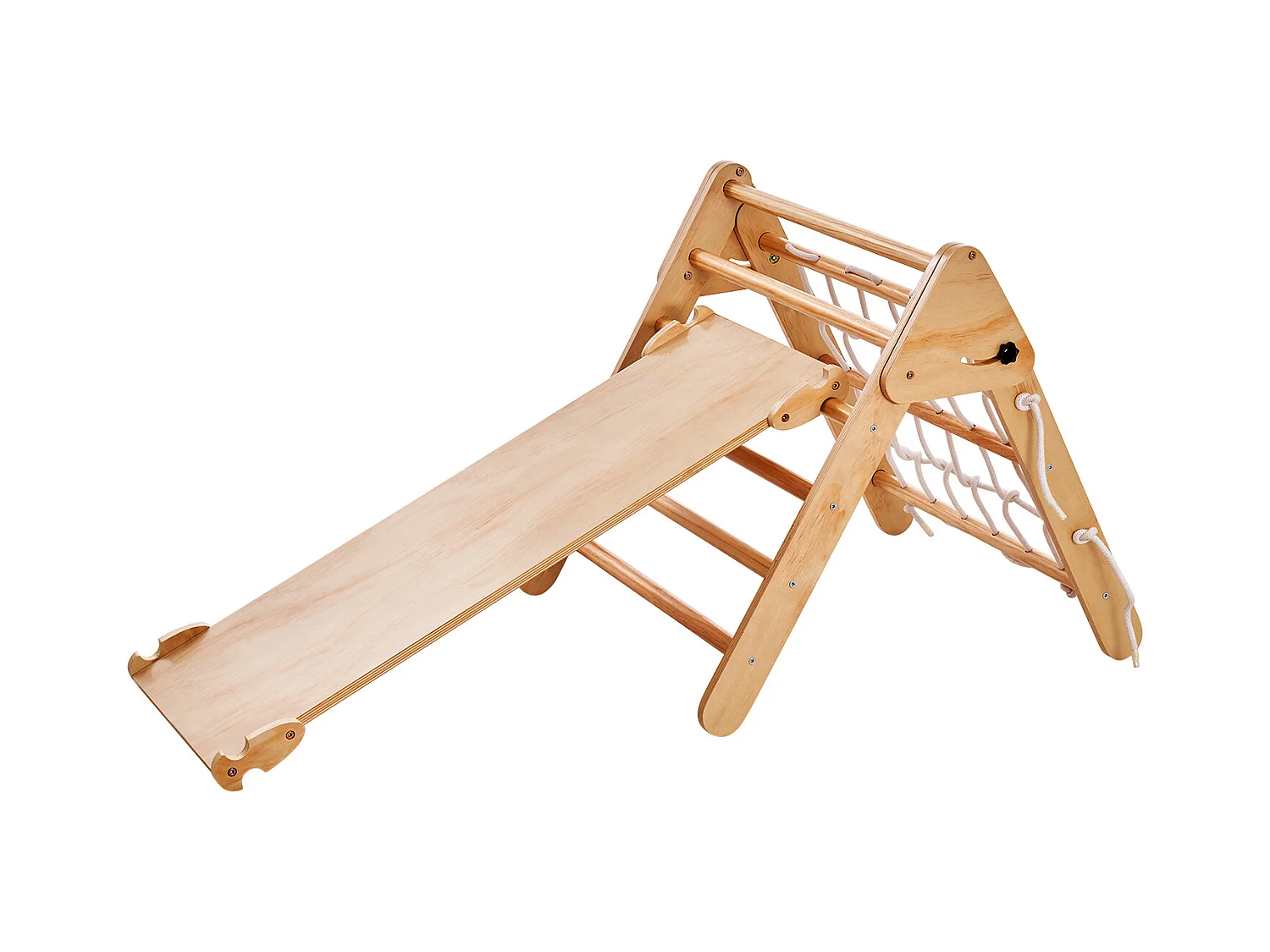 Ensemble de Triangles SucceBuy Pikler 4 En 1 de SucceBuy , Jouets D'escalade Montessori pour Tout-petits de 1 à 3 Ans