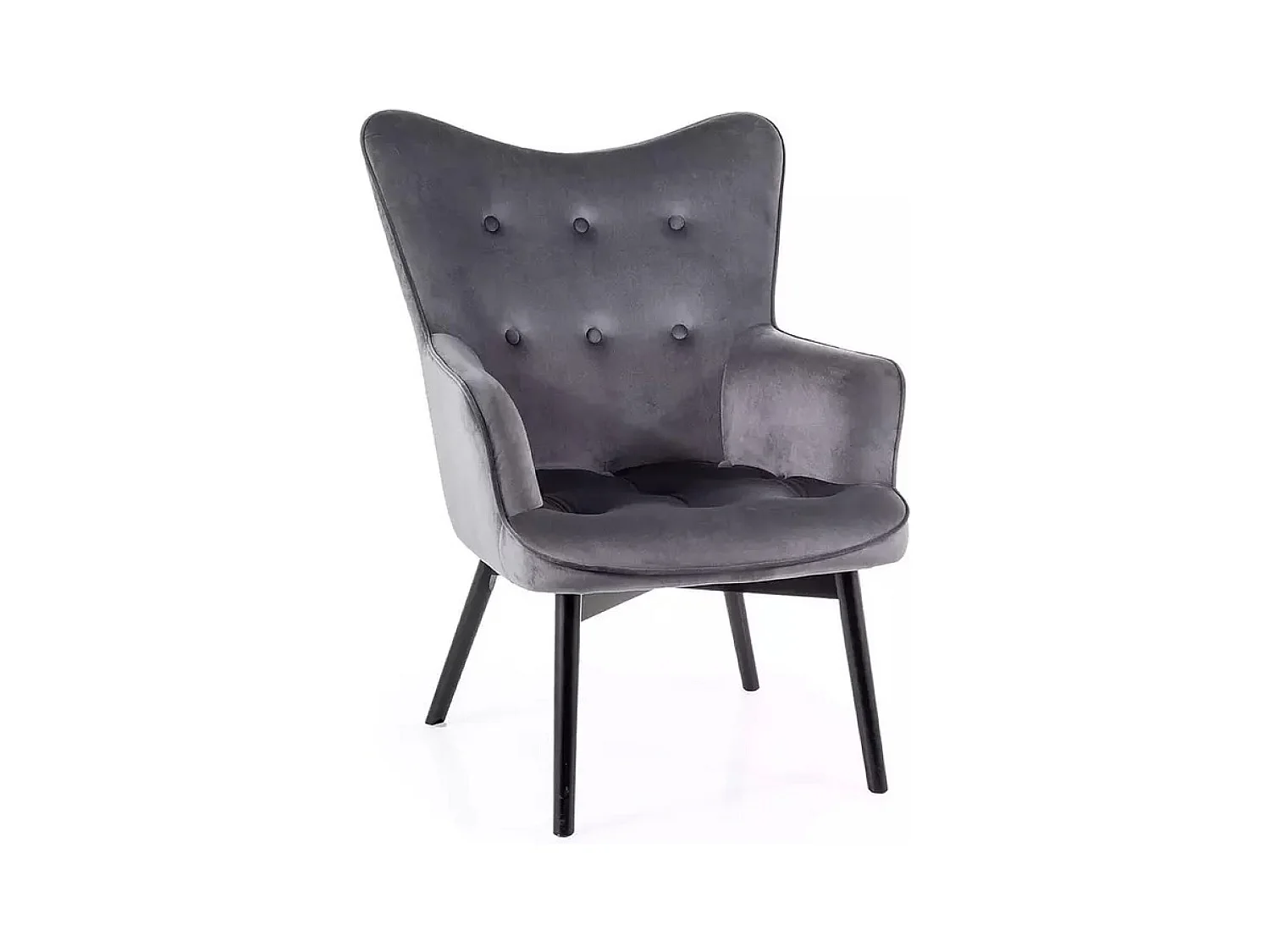 Relax Fauteuil Carmen/Tissu/grise