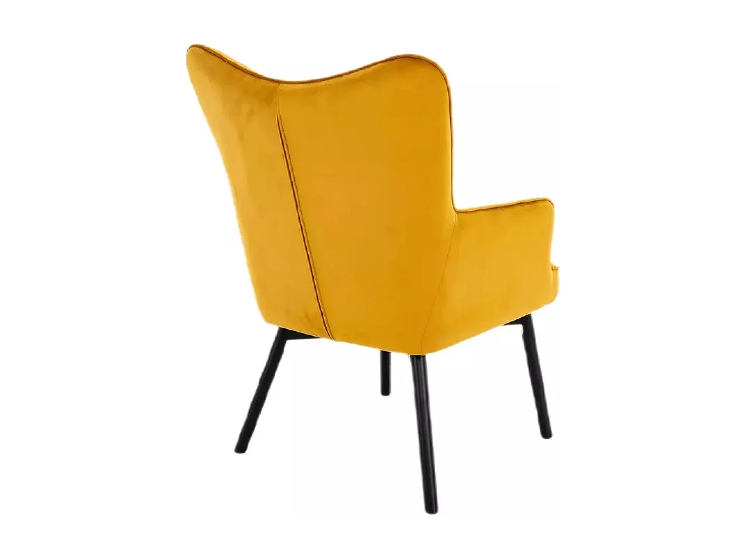 Relax Fauteuil Carmen/Tissu/jaune
