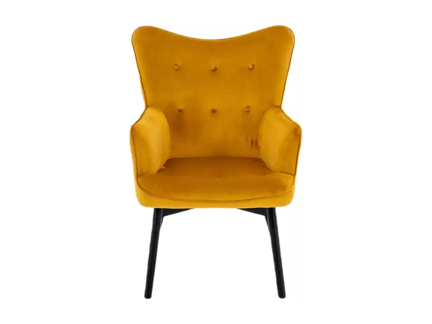 Relax Fauteuil Carmen/Tissu/jaune