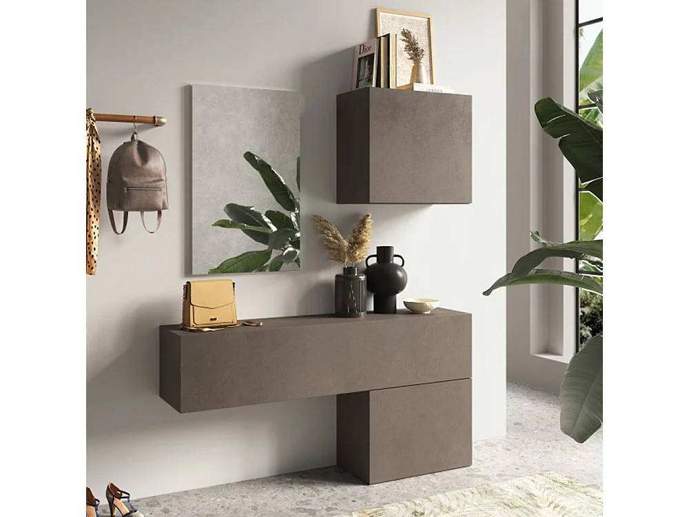 Mobile ingresso salvaspazio 138x190 cm bronzo IL4