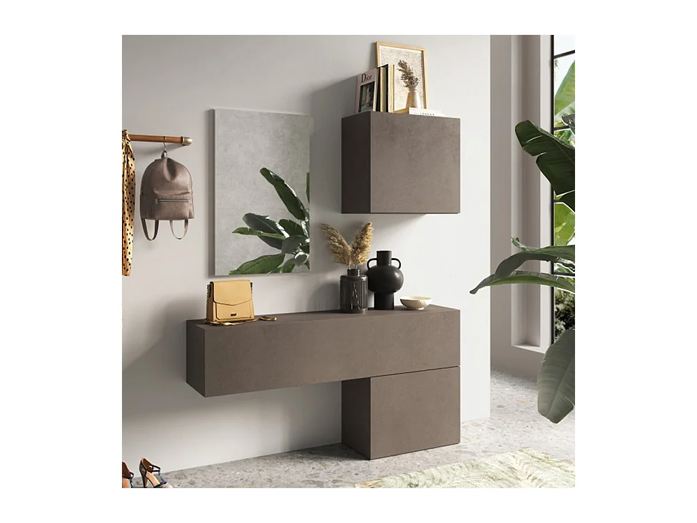 Mobile ingresso salvaspazio 138x190 cm bronzo IL4