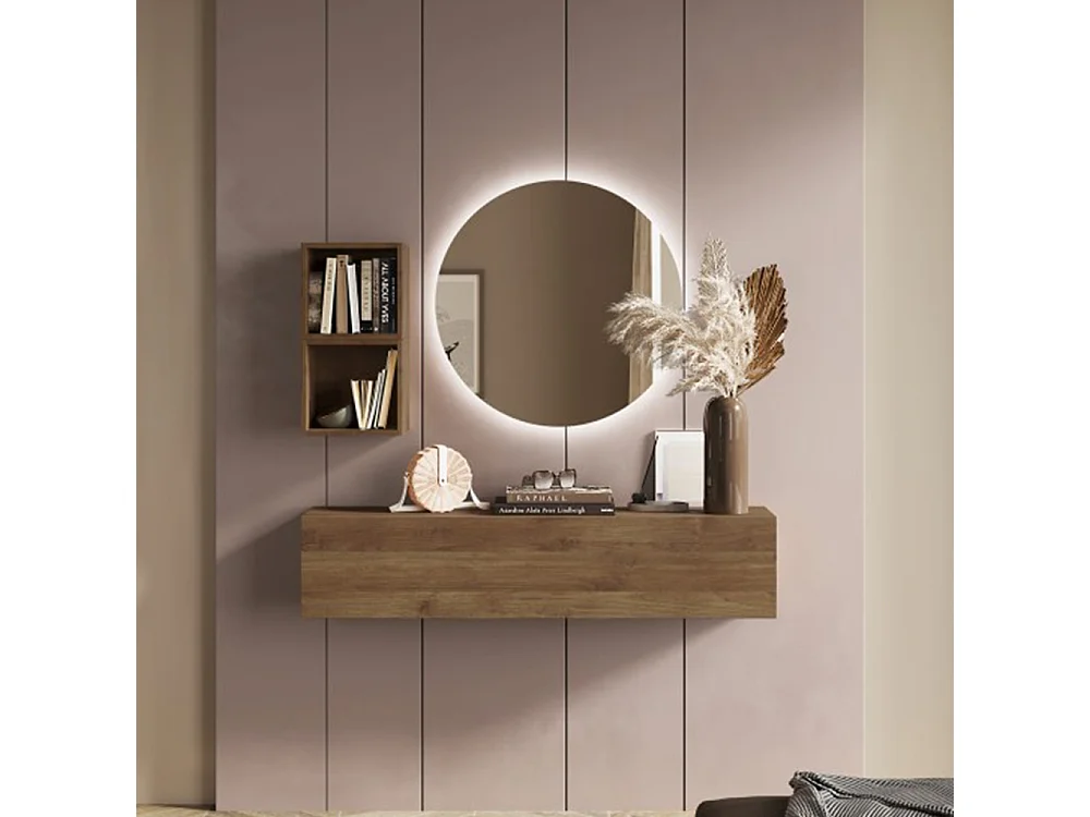 Mobile ingresso sospeso 138x175 cm noce IL3