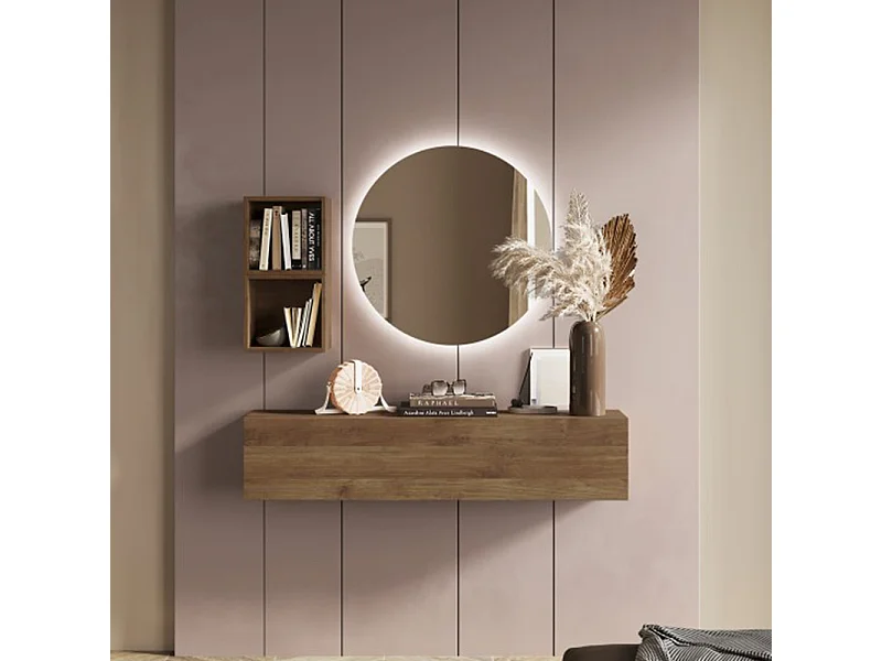 Mobile ingresso sospeso 138x175 cm noce IL3