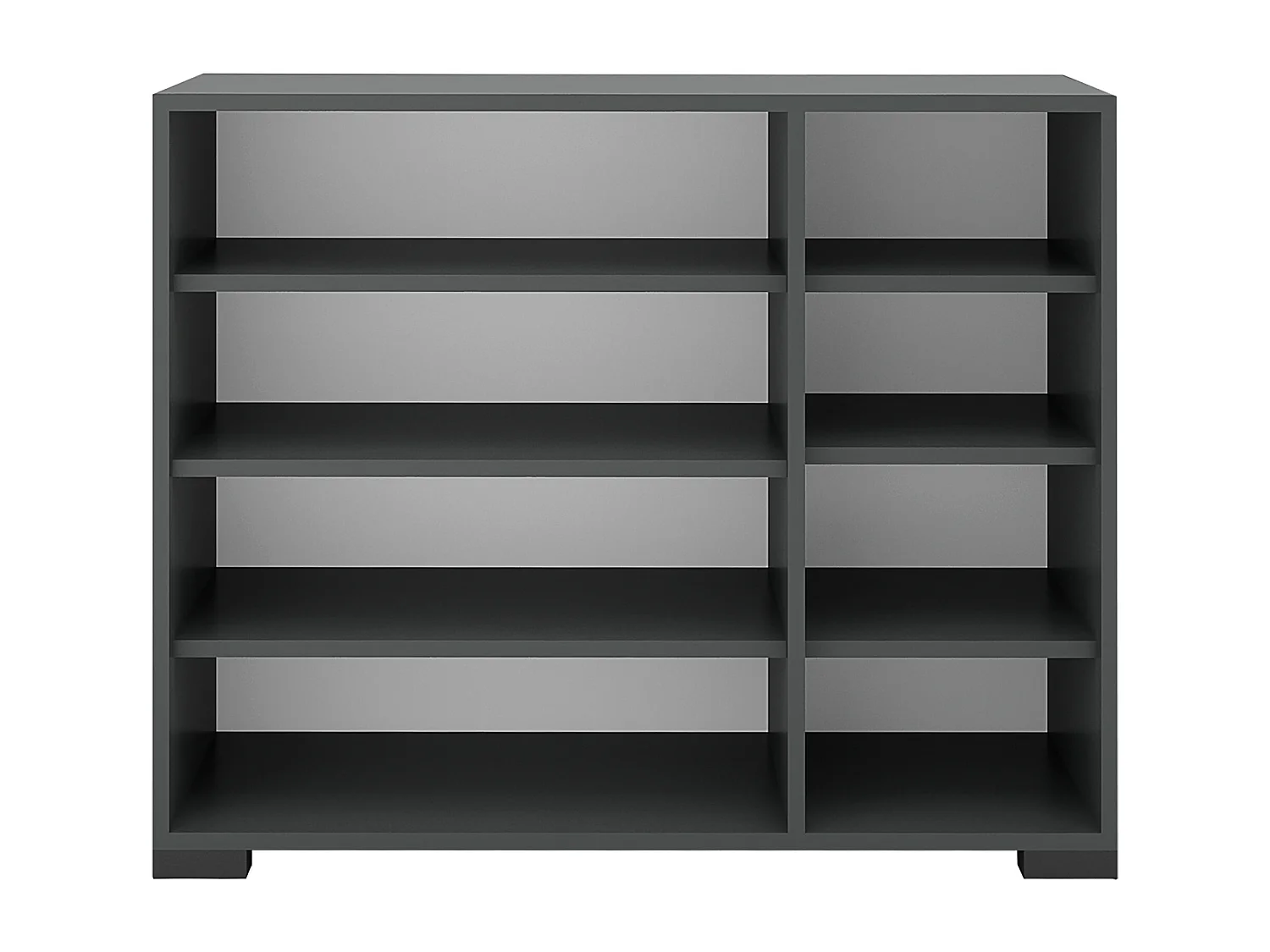 Set di mobili per ingresso con specchio in rovere e grigio IG23