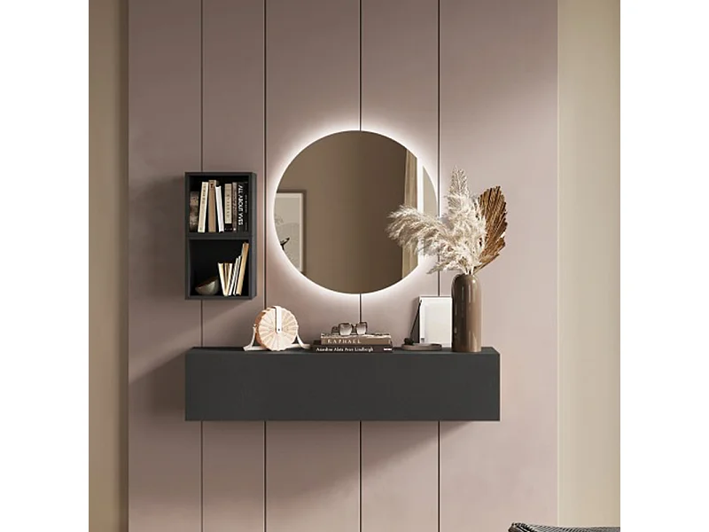 Mobile ingresso sospeso 138x175 cm grafite IL3