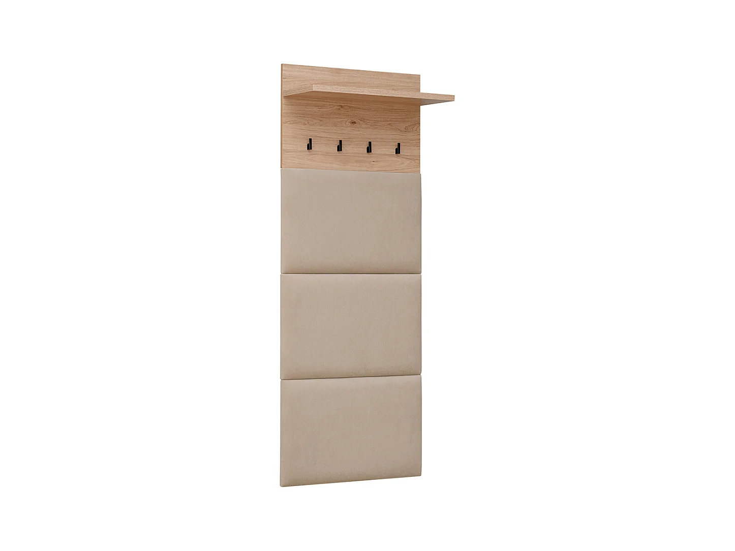 Mobile attaccapanni per ingresso rovere e grigio 156x60 AIP3