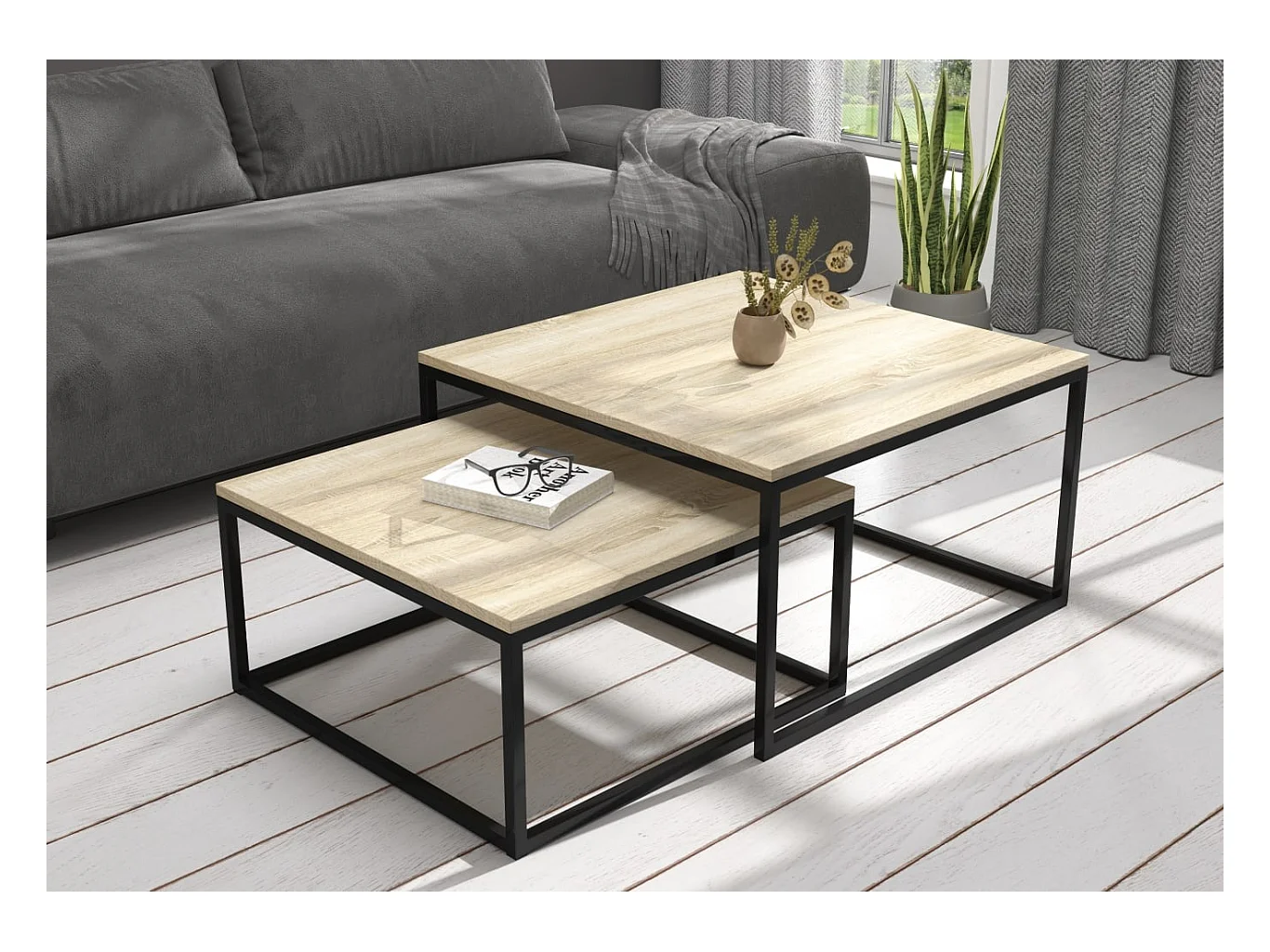 Tavolino Nila 2-pz/Beige