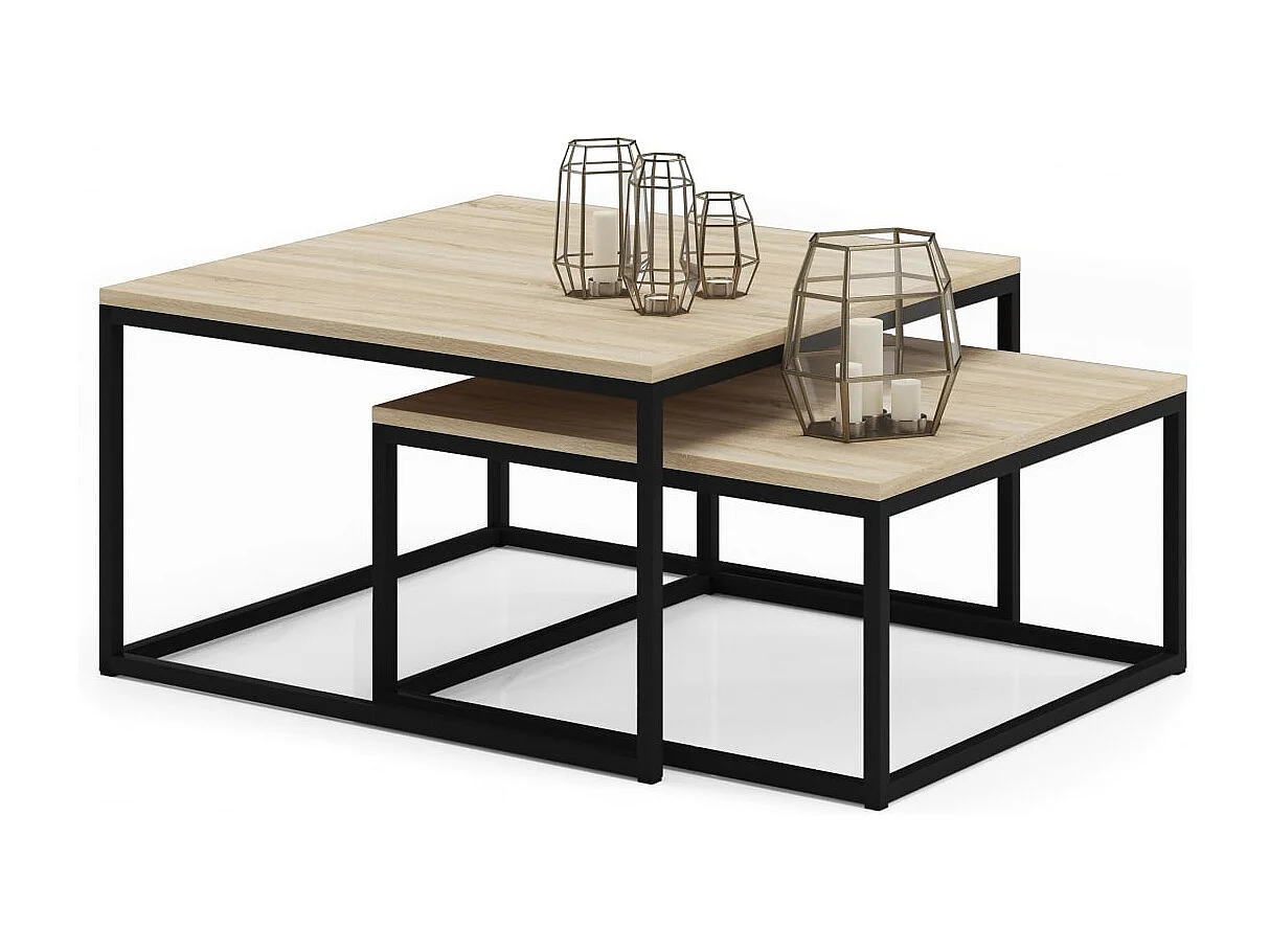 Couchtisch Nila 2-tlg/Beige