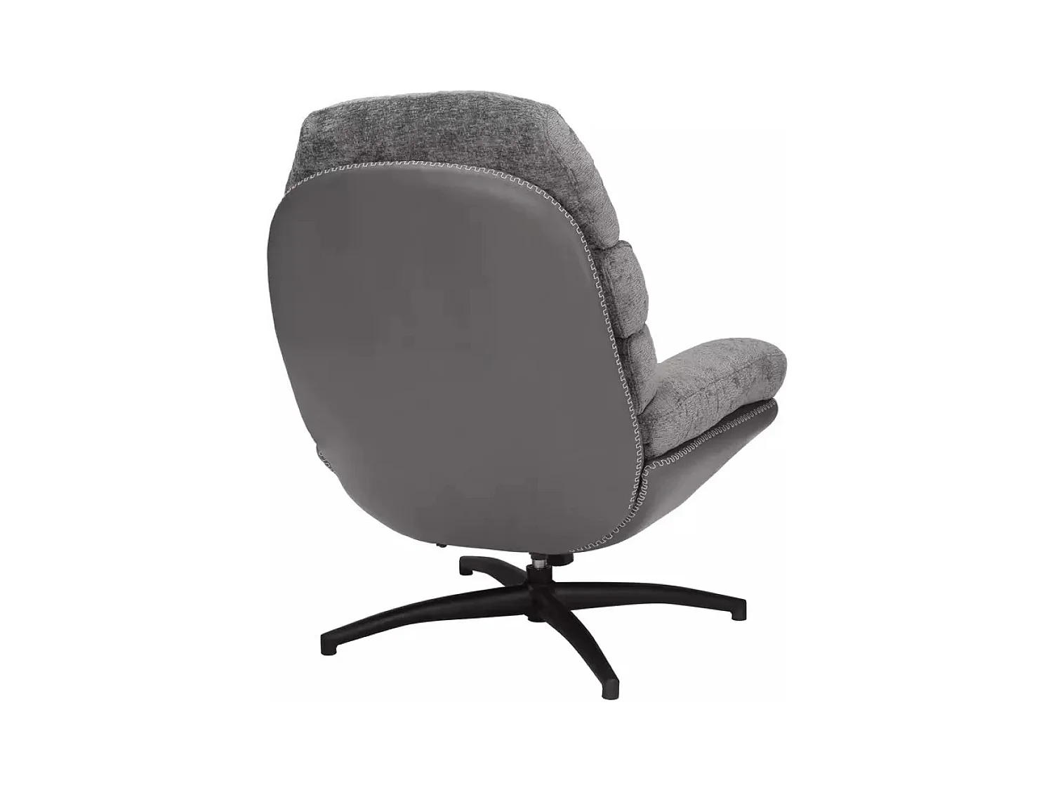 Fauteuil Giselle/Tissu/grise