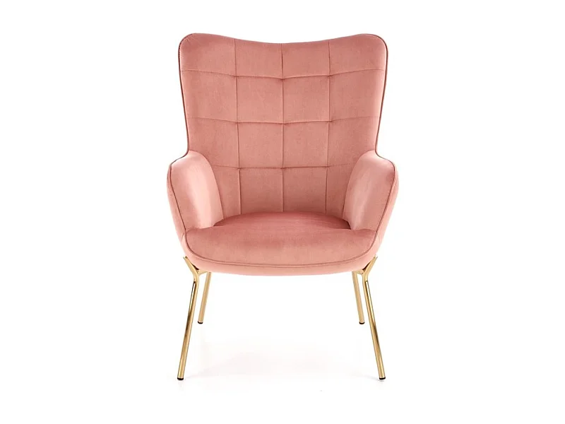 Relax Fauteuil Castel/Tissu/rose