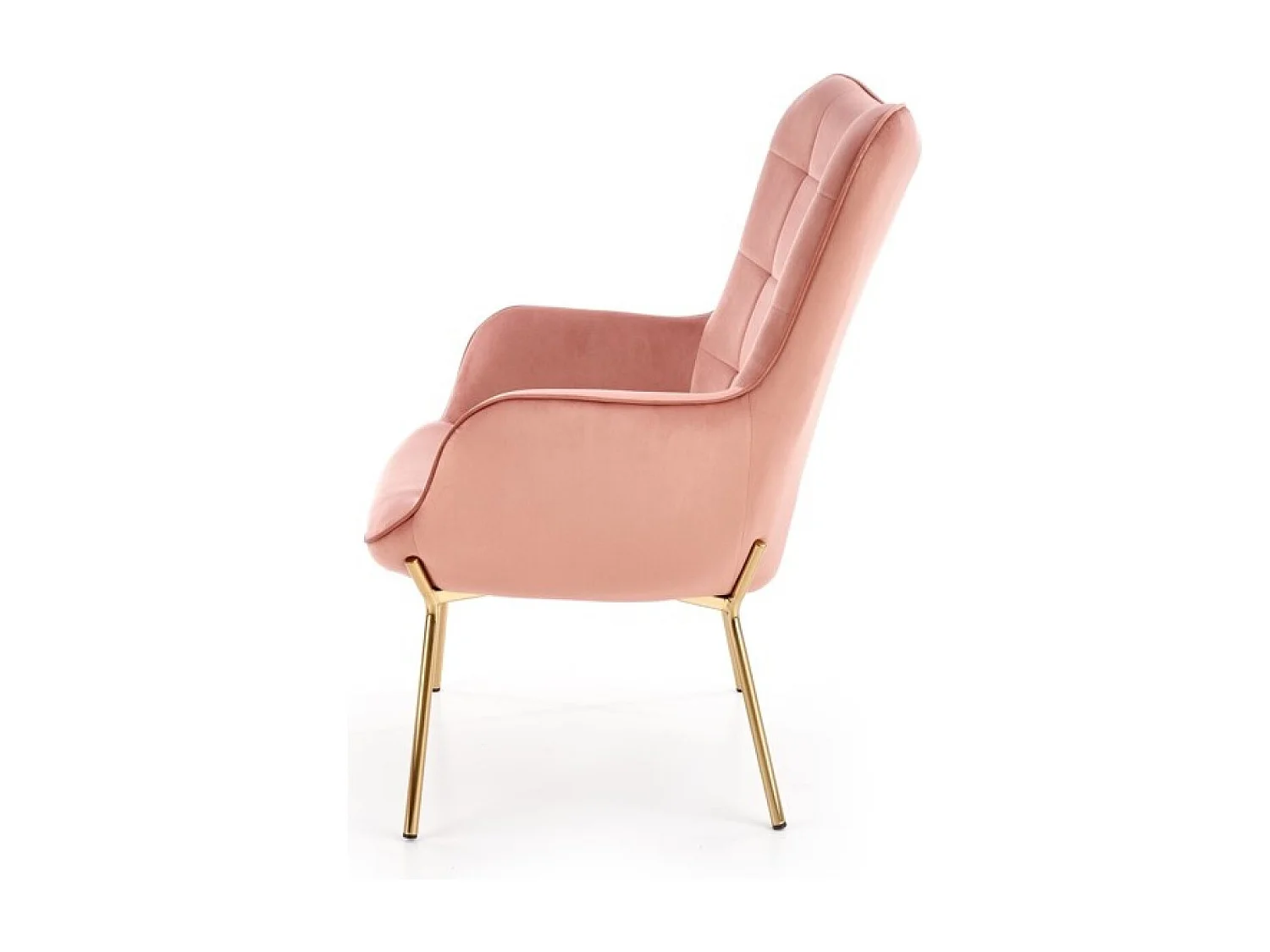 Relax Poltrona Castel/Tessuto/rosa