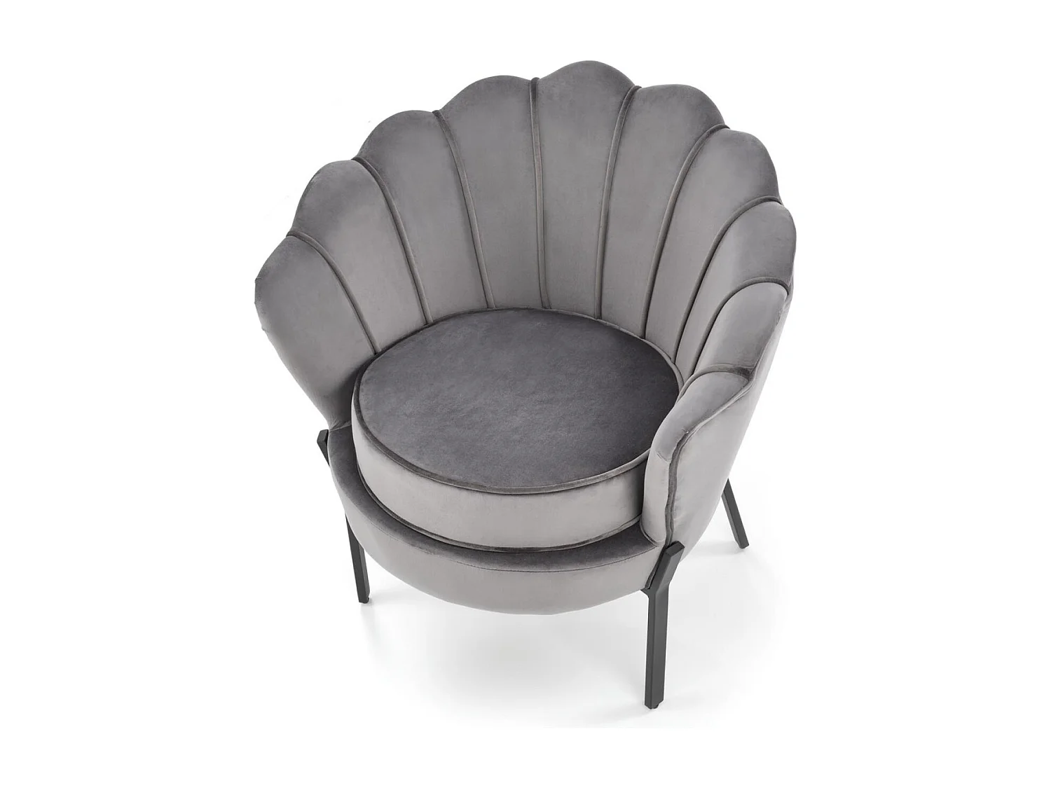 Relax Fauteuil Angelo/Tissu/grise