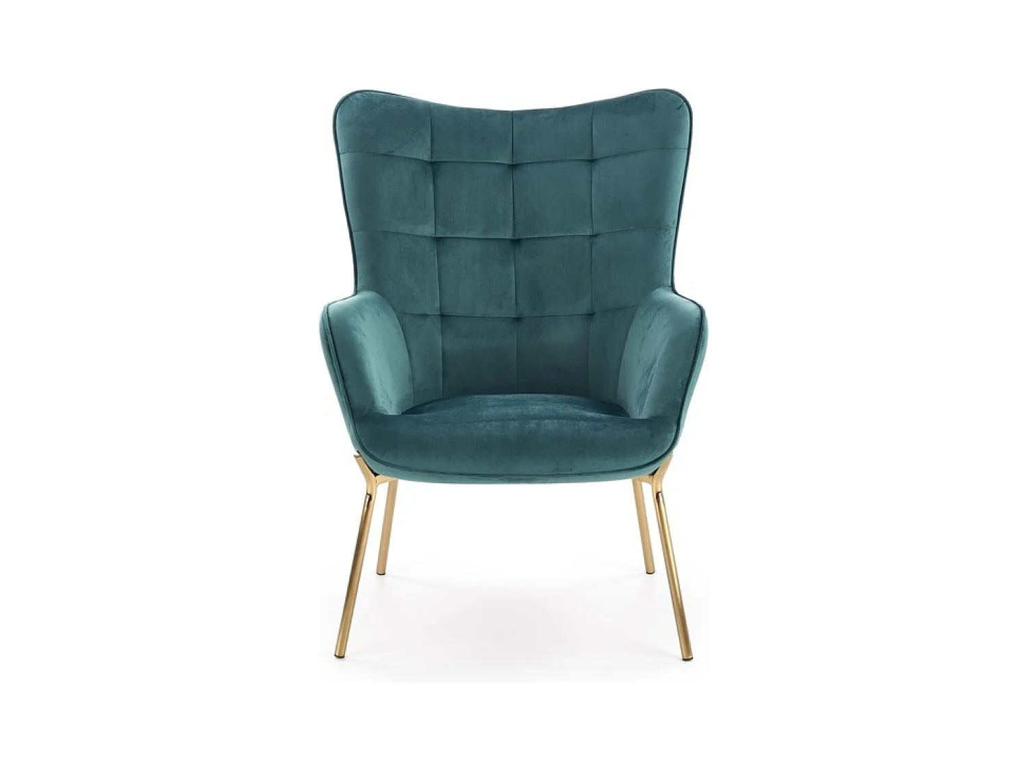 Relax Fauteuil Castel/Tissu/bleue