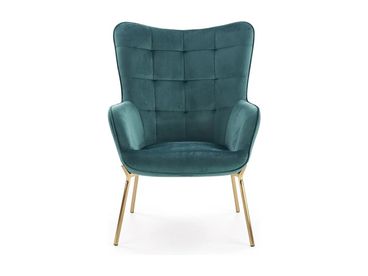 Relax Fauteuil Castel/Tissu/bleue