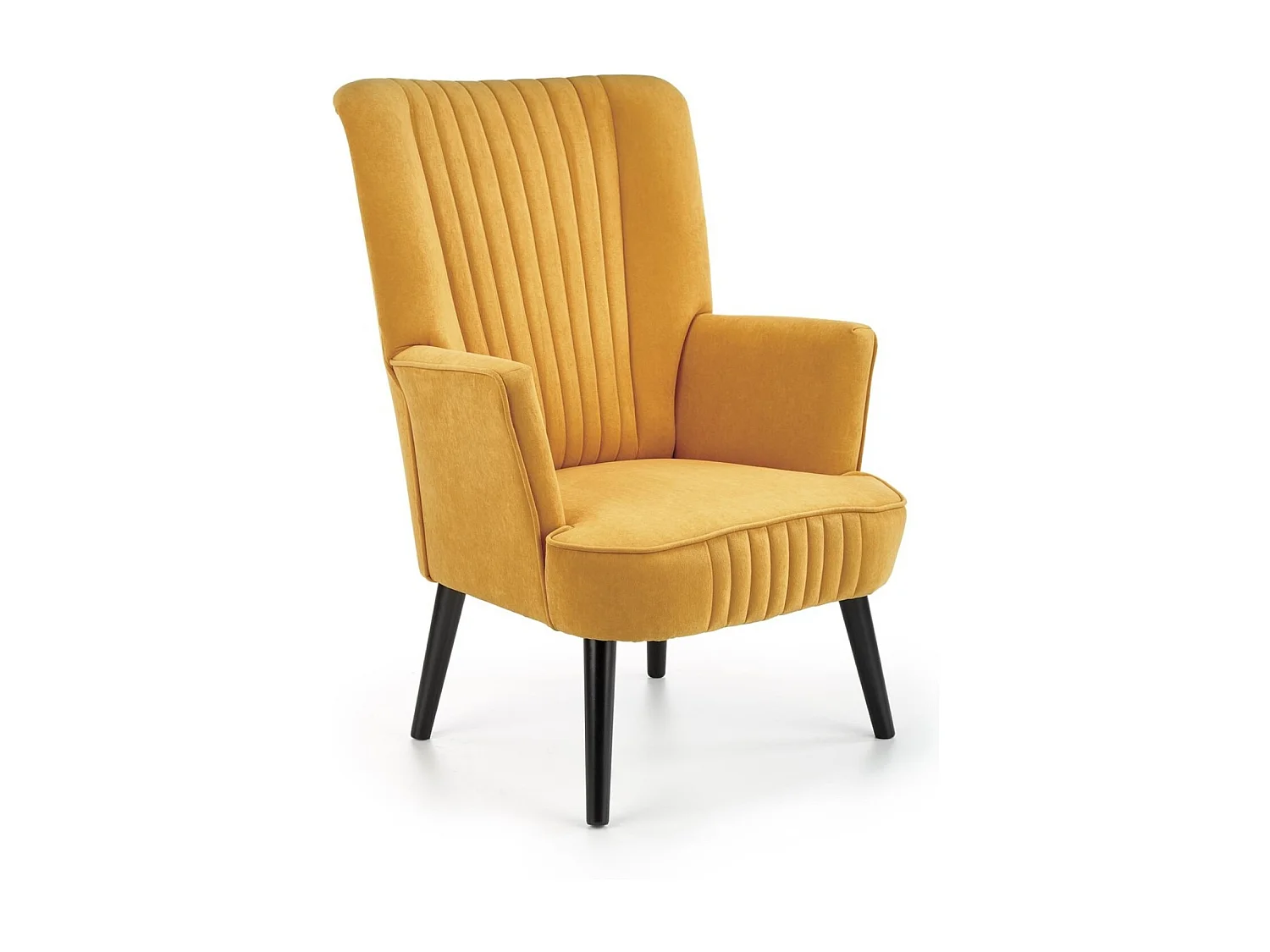 Relax Fauteuil Delgado/Tissu/jaune