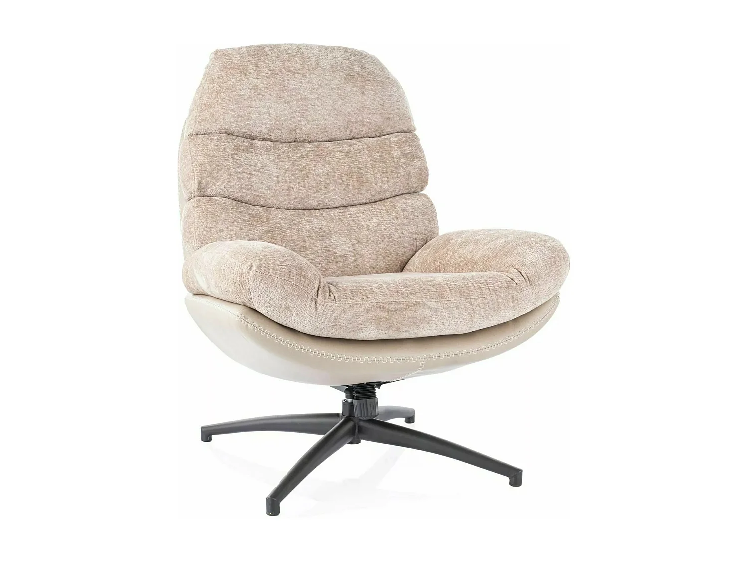 Fauteuil Giselle/Tissu/beige