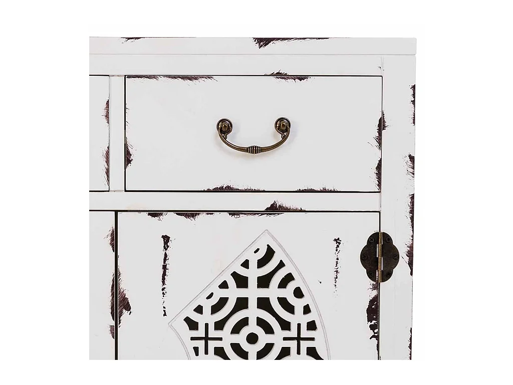 Móvel de hall em madeira em branco 66x36x78h cm