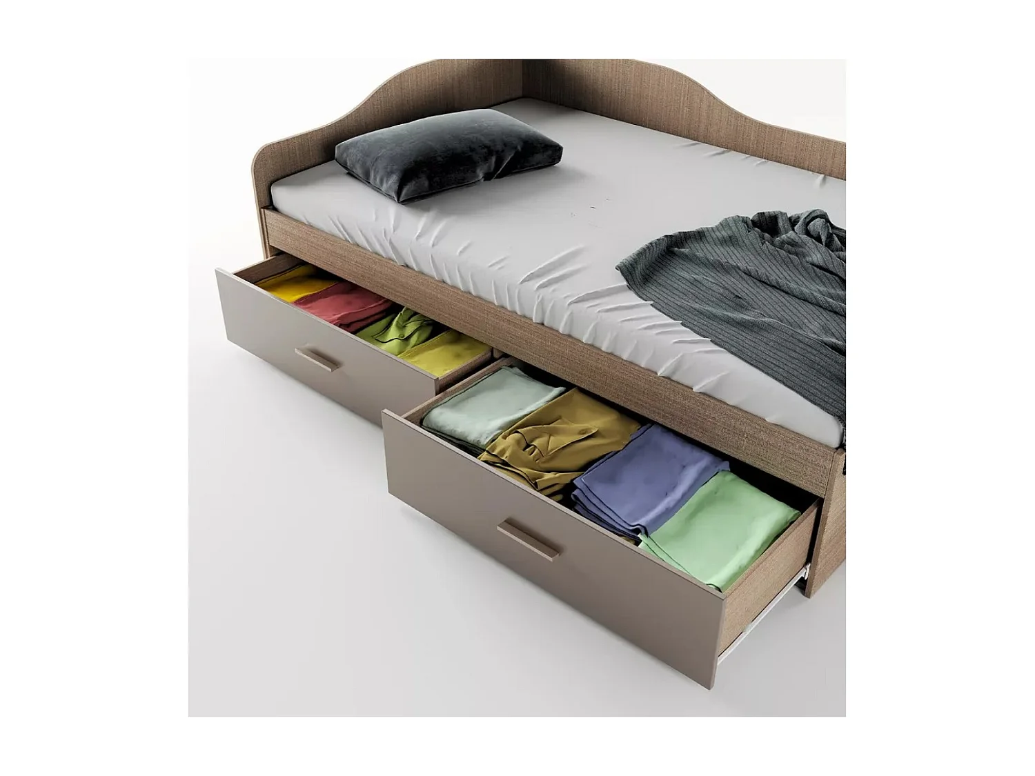 Letto Lena (120x190)/marrone