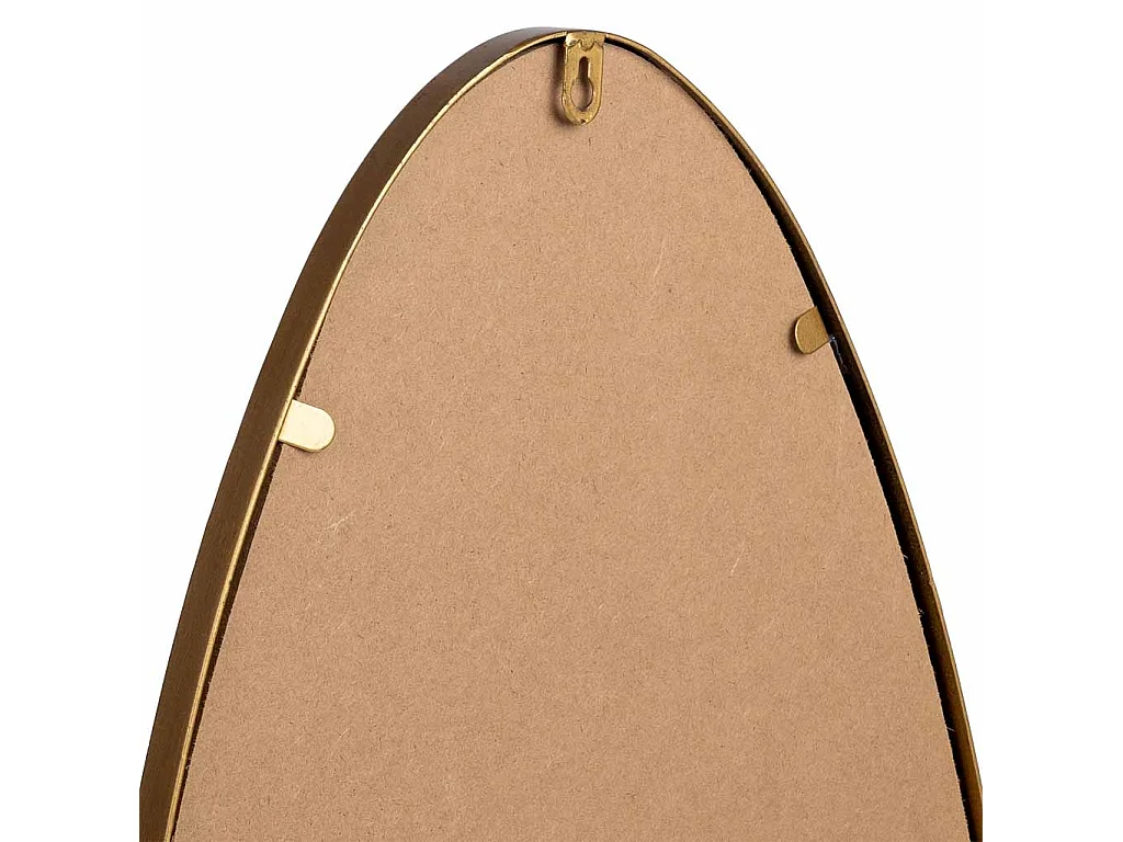 Espejo de pared de metal 39x65x02h cm