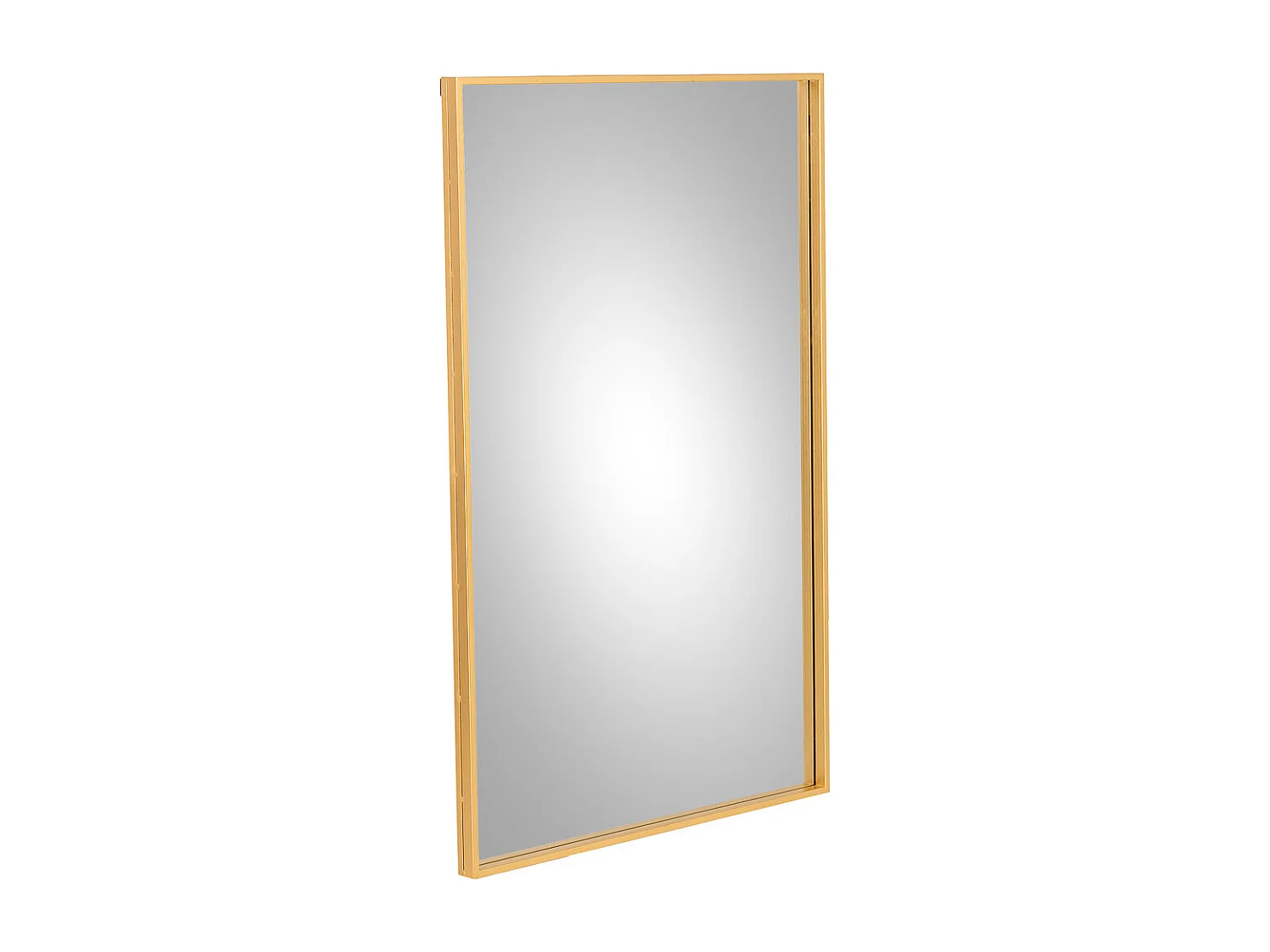 Rechteckiger Wandspiegel 68x103x03h cm