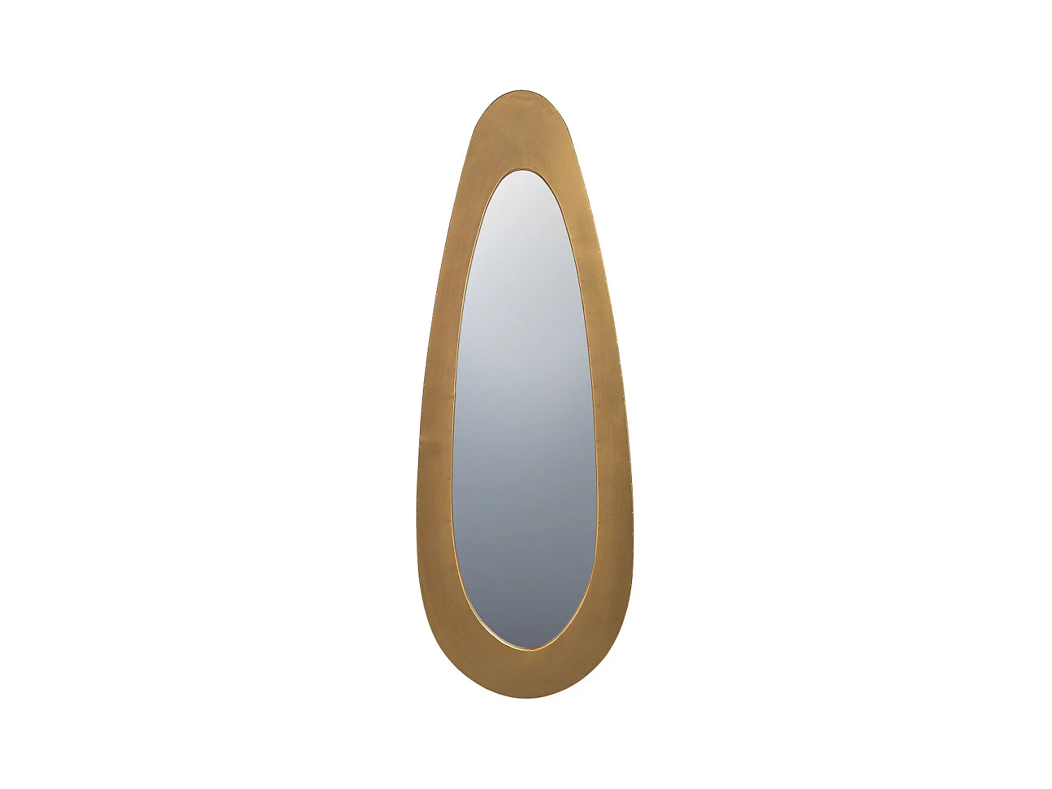 Miroir mural en métal 97,5x35x02h cm